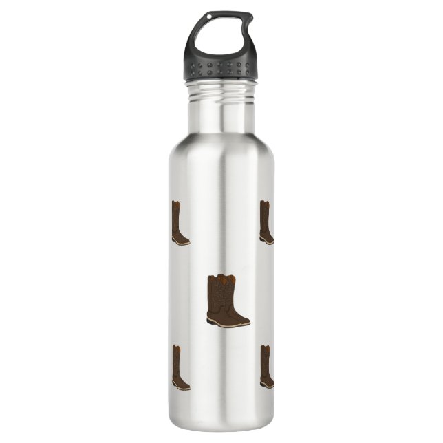 Rustic Boots 710 Ml Water Bottle (Front)