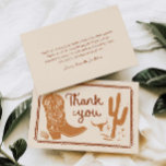 Rustic Boots and Bubbly Hand Drawn Thank you<br><div class="desc">Express your gratitude with our Rustic Hand Drawn Western Bridal Shower Thank You Card. Featuring a charming hand-drawn design with cowboy boots and a touch of Western flair, this card is perfect for any country-themed bridal celebration. Personalise your message to give it a unique touch. Ideal for thanking guests and...</div>