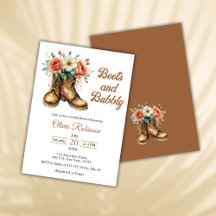 Rustic Boots and Bubbly Western Bridal Shower