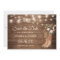 Rustic Boots Floral String Lights Wedding