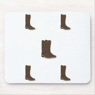 Rustic Boots Mouse Pad