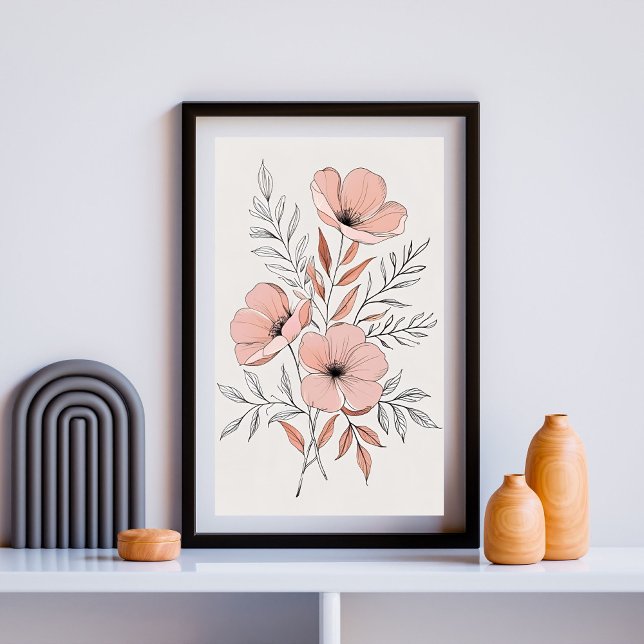 Rustic Botanical Bloom Poster (Creator Uploaded)