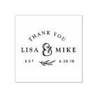 Rustic Botanical Wedding Thank You