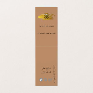 Rustic Bracelet Jewellery Logo display holder Business Card