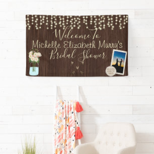 Rustic Bridal Shower Banner