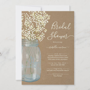 Rustic Bridal Shower Invitation