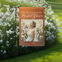 Rustic Bridal Shower Personalised Photo