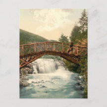 Rustic Bridge in Glenariff. Co. Antrim, Ireland