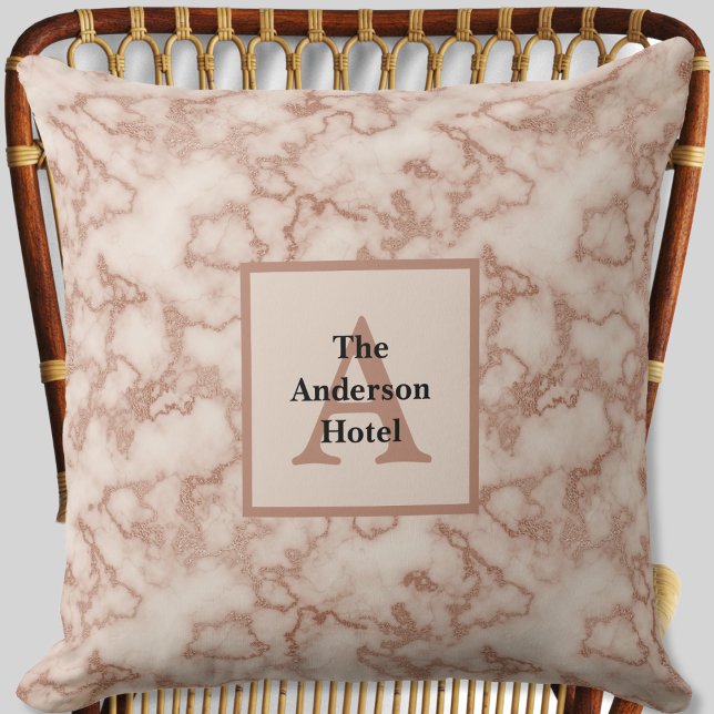 Rustic Brown Marble - Neutral Decor Cushion (Rustic Brown Marble - Neutral Decor Throw Pillow by Leapfroglisics Shop)