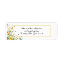 Rustic Bumble Bee Address