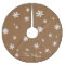 Rustic Burlap Family Tree Skirt