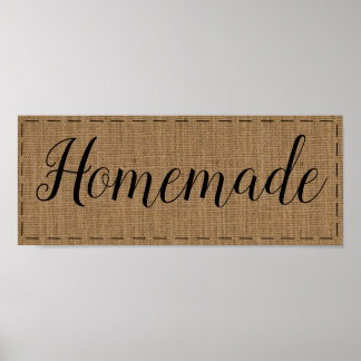 Rustic Burlap Homemade Country Decor