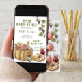 Rustic BYOB Barn Dance Engagement Celebration Invitation | Zazzle