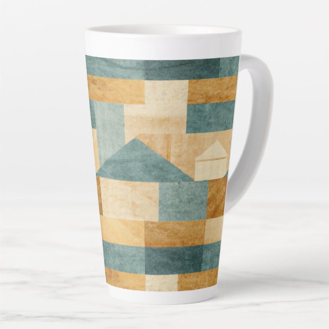 Rustic/Cabin/Lodge/Mountain  Latte Mug (Right Angle)