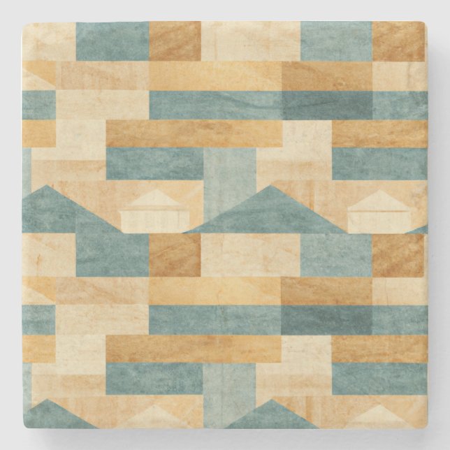 Rustic/Cabin/Lodge/Mountain  Stone Coaster (Front)