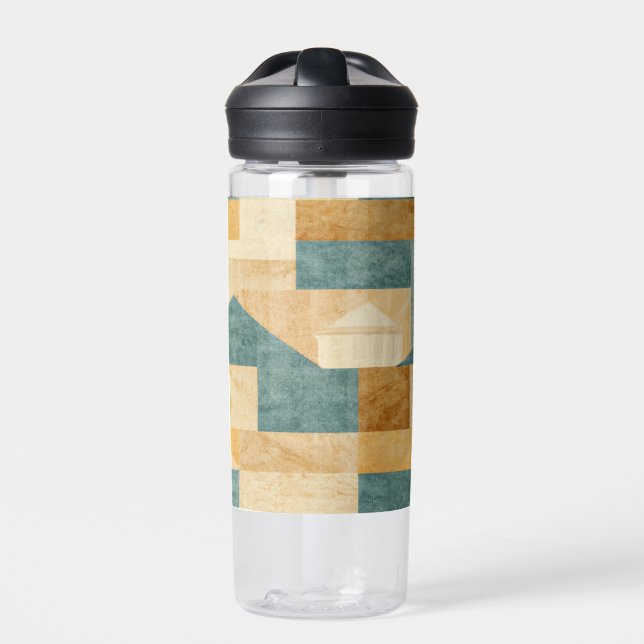 Rustic/Cabin/Lodge/Mountain  Water Bottle (Front)