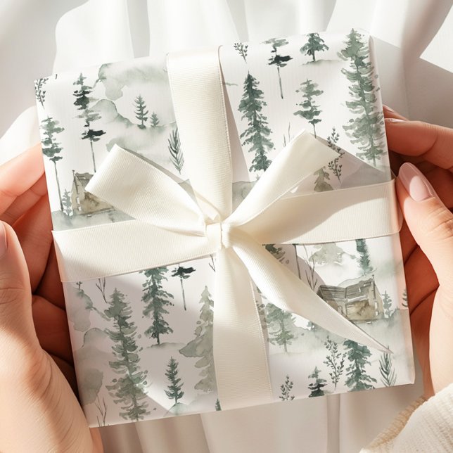 Rustic Cabin Wrapping Paper (Creator Uploaded)