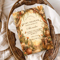 Rustic Cactus Boho Baby Shower