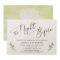 Rustic Calligraphy Greenery Rehearsal Dinner