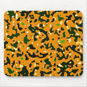 Rustic Camo Camouflage Pattern Mouse Pad
