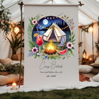 Rustic Camp Bride Bachelorette Weekend