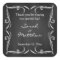 Rustic Chalkboard Wedding Favour Stickers