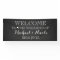 Rustic Chalkboard Wedding Welcome Sign Custom