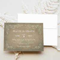 Rustic Champagne Gold Grapevine Vineyard Wedding