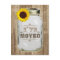 Rustic Change Of Address Mason Jar Sunflower I've