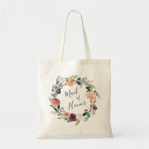 Rustic Charm   Maid of Honor Tote Bag
