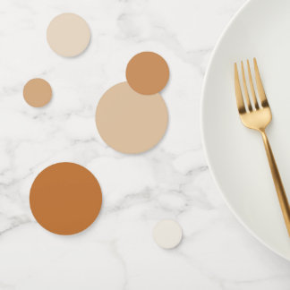 Rustic Charm Table Confetti - Warm Gradient