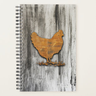Rustic Chicken (Orange) Planner