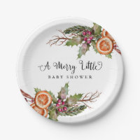 Rustic Christmas Baby Shower