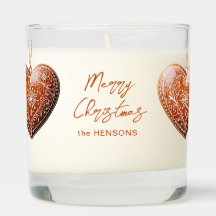 Rustic Christmas Cookie Decorated Traditional