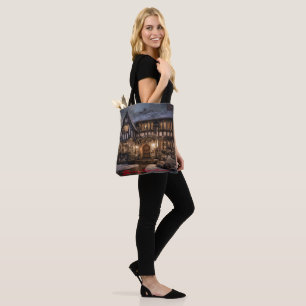 Rustic Christmas Magic Tote Bag