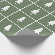 Rustic Christmas Tree Paper