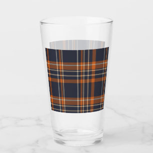 Rustic Christmas/winter plaid Glass