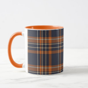 Rustic Christmas/winter plaid Mug