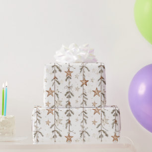 Rustic Christmas Wrapping Paper
