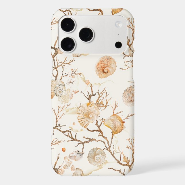 Rustic Coastal - Seashells, Starfish, Reef (14) (Back)