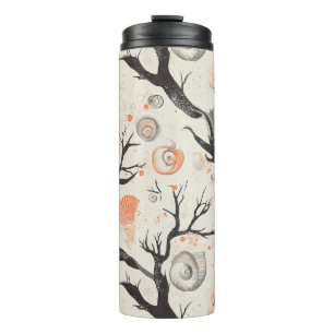 Rustic Coastal - Seashells, Starfish, Reef (17) Thermal Tumbler