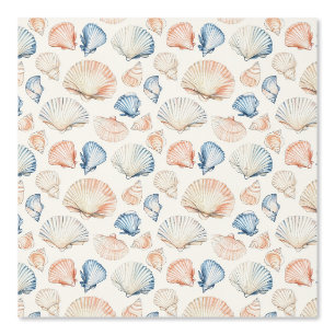 Rustic Coastal - Seashells, Starfish, Reef (21) Wallpaper