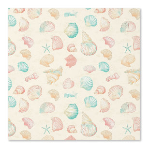 Rustic Coastal - Seashells, Starfish, Reef (22) Wallpaper