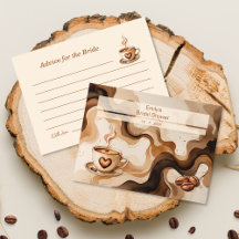 Rustic Coffee Bridal Shower Advice for the Bride