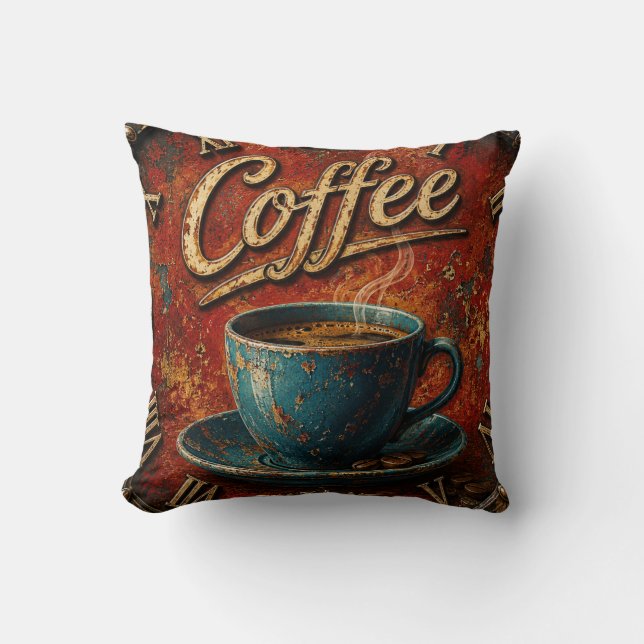 Rustic Coffee Cushion (Front)