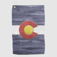 Rustic Colorado Flag