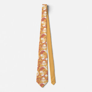 Rustic Colour Halloween Pattern - Neck Tie