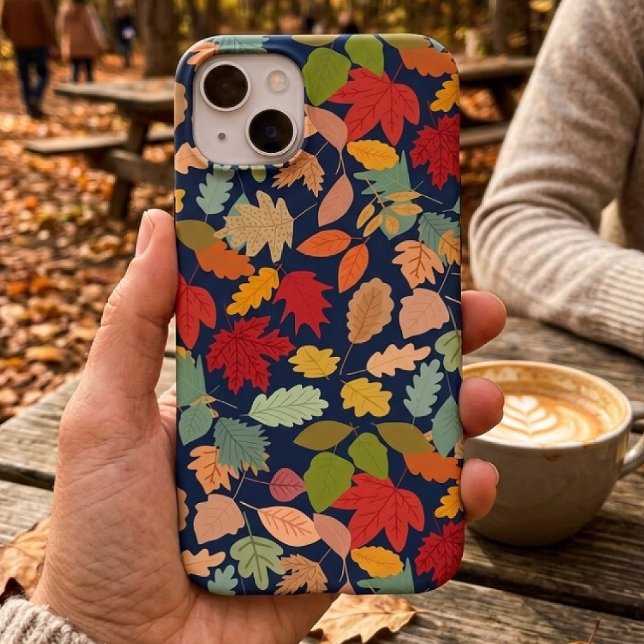 Rustic Colourful Autumn Leaves Seamless Pattern (Creator Uploaded)