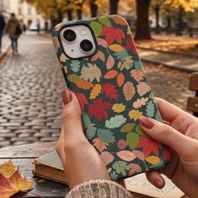 Rustic Colourful Autumn Leaves Seamless Pattern (Creator Uploaded)