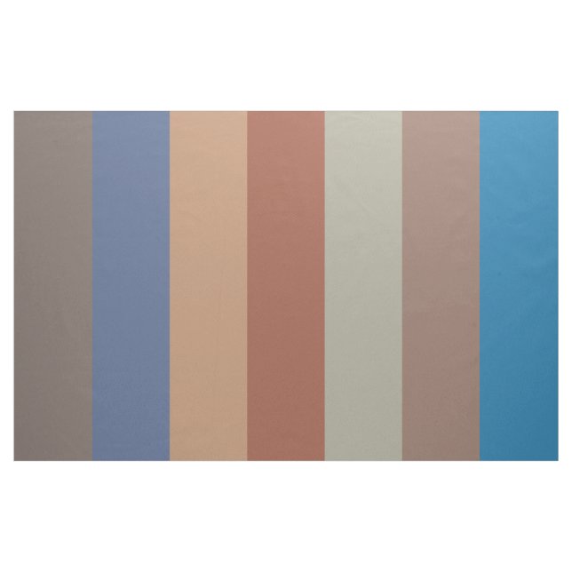 Rustic Colours Classic Straight Bands Fabric (Yard)